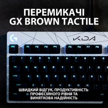 Клавиатура Logitech G Pro GX K/DA Brown Tactile Switch Black-White Фото 6