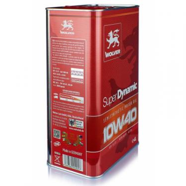Моторное масло Wolver Super Dinamic 10W-40 4л Фото 2