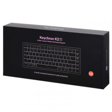 Клавиатура Keychron K2 84 Key Gateron Hot-Swap White LED Brown Фото 9