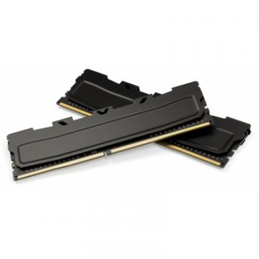 Модуль памяти для компьютера eXceleram DDR4 16GB (2x8GB) 3200 MHz Black Kudos Фото 2