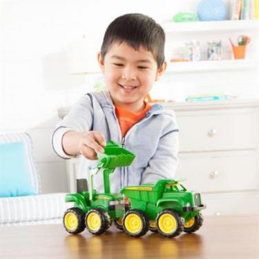 Игрушка для песка John Deere Kids Трактор і самоскид 2 шт Фото 4
