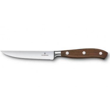 Кухонный нож Victorinox Grand Maitre Steak 12см Serrated Wood Фото 1