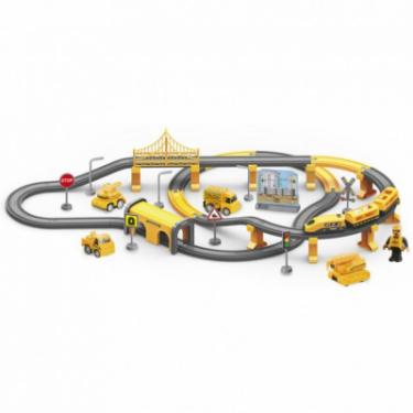 Железная дорога ZIPP Toys Міський експрес 92 деталі, Жовтий Фото
