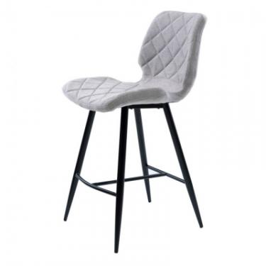 Кухонный стул Concepto Diamond напівбарний світло-сірий Фото