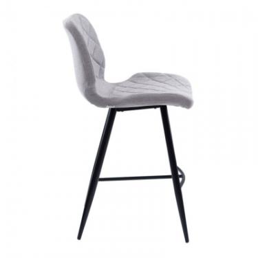 Кухонный стул Concepto Diamond напівбарний світло-сірий Фото 1