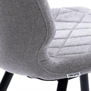 Кухонный стул Concepto Diamond напівбарний світло-сірий Фото 4