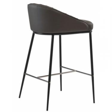 Кухонный стул Concepto Sheldon напівбарний сірий графіт Фото 2