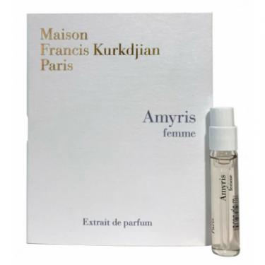 Парфюмированная вода Maison Francis Kurkdjian Amyris Femme пробник 2 мл Фото