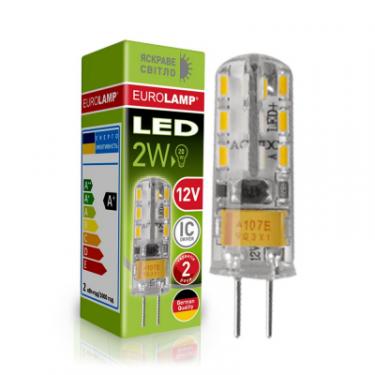 Лампочка Eurolamp LED силикон G4 2W 4000K 12V Фото