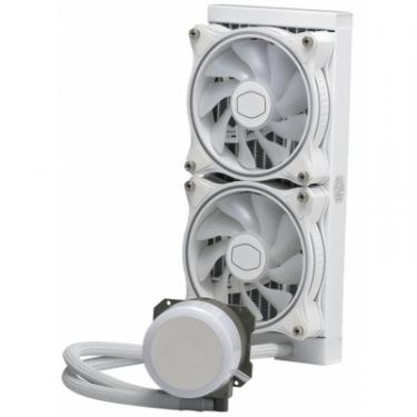 Система жидкостного охлаждения CoolerMaster MasterLiquid ML240 Illusion White Edition Фото 5