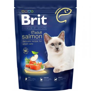 Сухой корм для кошек Brit Premium by Nature Cat Adult Salmon 800 г Фото