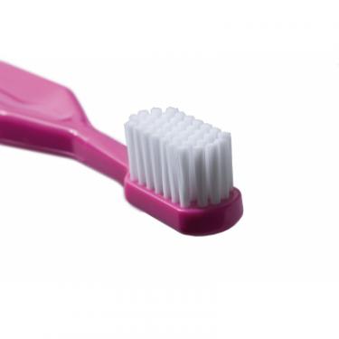 Зубная щетка Paro Swiss S39 в поліетиленовій уп. м'яка Рожева Фото 2