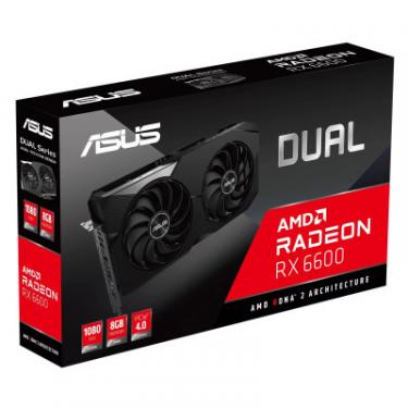 Видеокарта ASUS Radeon RX 6600 8Gb DUAL Фото 9