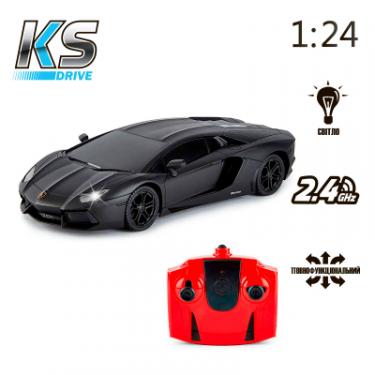 Радиоуправляемая игрушка KS Drive Lamborghini Aventador LP 700-4 (124, 2.4Ghz, чорни Фото 5
