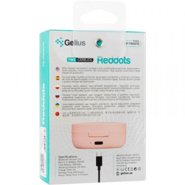 Наушники Gelius Pro Reddots TWS Earbuds GP-TWS010 Pink Фото 1