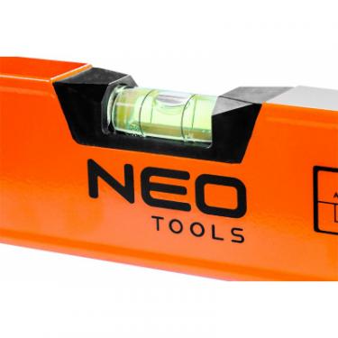 Уровень Neo Tools алюмінієвий, 80 см, 2 капсули, фрезерований Фото 2