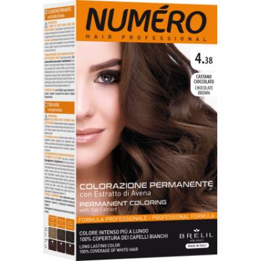 Краска для волос Brelil Numero 4.38 - Chocolate Brown 140 мл Фото