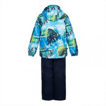 Комплект верхней одежды Huppa YOKO 41190014 синій з принтом/темно-синій 110 Фото 2