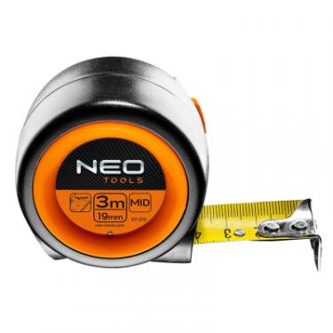 Рулетка Neo Tools компактна, сталева стрічка, 3 м x 25 мм, з фіксато Фото