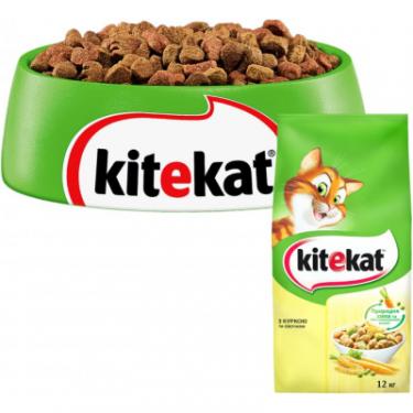 Сухой корм для кошек Kitekat Курка з овочами 12 кг Фото 1