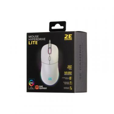 Мышка 2E Gaming HyperDrive Lite RGB White Фото 1