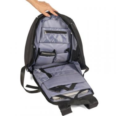Рюкзак для ноутбука Serioux 15.6" ANTI-THEFT BACKPACK LOCK, black Фото 2