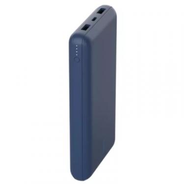 Батарея универсальная Belkin 20000mAh, USB-C, USB-C, 2*USB-A, 3A, Blue Фото 1