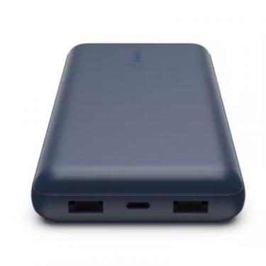 Батарея универсальная Belkin 20000mAh, USB-C, USB-C, 2*USB-A, 3A, Blue Фото 2