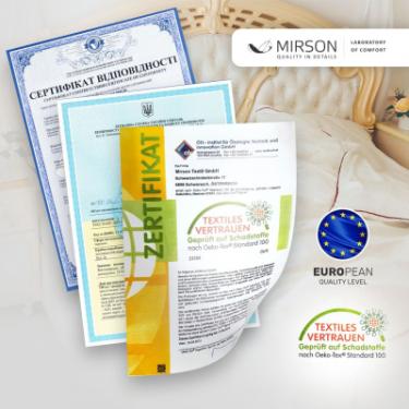 Простынь MirSon Сатин Premium 22-1256 Kingfisher 180х220 см Фото 6