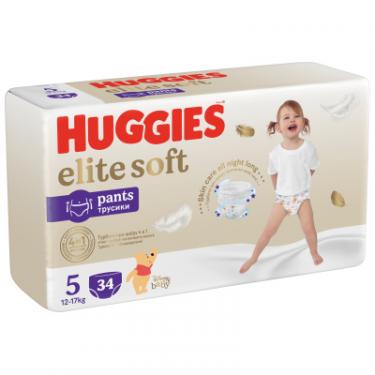 Подгузники Huggies Elite Soft 5 (12-17кг) Mega 34 шт Фото 1