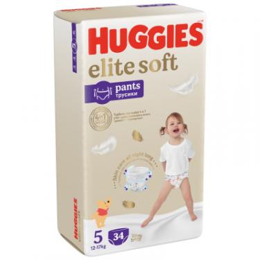 Подгузники Huggies Elite Soft 5 (12-17кг) Mega 34 шт Фото 2