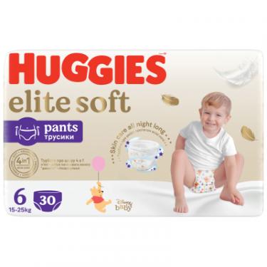 Подгузники Huggies Elite Soft 6 (15-25 кг) Mega 30 шт Фото 1