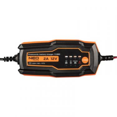 Зарядное устройство для автомобильного аккумулятор Neo Tools 2А/35Вт, 4-60Ач, для кислотних/AGM/GEL Фото 2