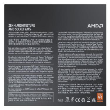 Процессор AMD Ryzen 9 7900 Фото 4