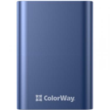 Батарея универсальная ColorWay 20 000 mAh PD/20W, QC/3.0, USB-C/USB-A max.22.5W B Фото
