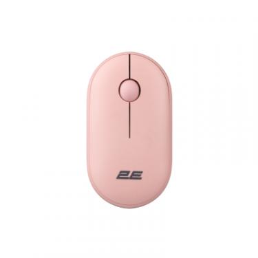 Мышка 2E MF300 Silent Wireless/Bluetooth Mallow Pink Фото