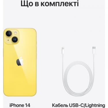 Мобильный телефон Apple iPhone 14 128GB Yellow Фото 5