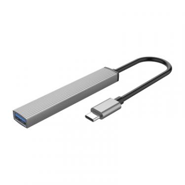 Концентратор Orico Type-C to USB3.0, 3xUSB2.0 (AH-13-GY-BP) Фото
