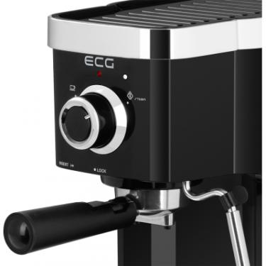 Рожковая кофеварка эспрессо ECG ESP 20301 Black Фото 11