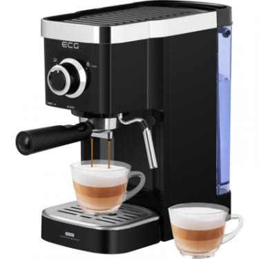 Рожковая кофеварка эспрессо ECG ESP 20301 Black Фото 6