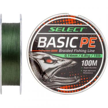 Шнур Select Basic PE 100m Dark Green 0.18mm 22lb/9.9kg Фото