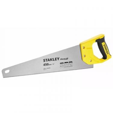 Ножовка Stanley SHARPCUT із загартованими зубами, L450мм, 11 tpi. Фото 1