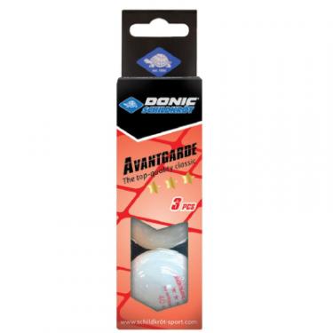 Мячик для настольного тенниса Donic Advantgarde 3* 40+ 3шт Фото 2