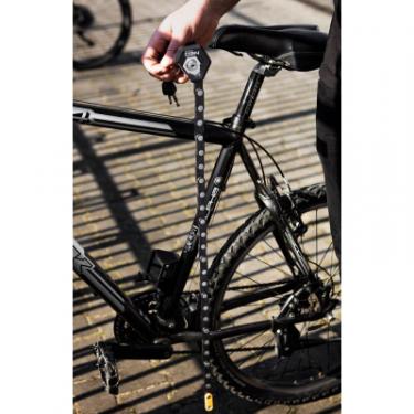 Замок велосипедный Neo Tools цинковий сплав + ABS пластик 78 см 0.62 кг Фото 5