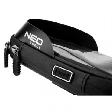 Велосумка на руль Neo Tools з тримачем для смартфона до 6" Black Фото 9