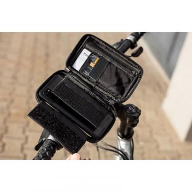 Велосумка на руль Neo Tools з тримачем для смартфона до 6" Black Фото 5