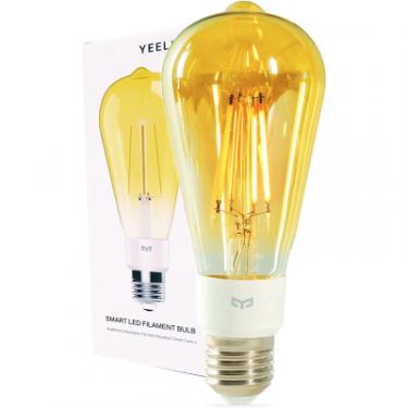 Умная лампочка Yeelight Smart LED Filament Bulb ST64 E27 500lm Фото 1
