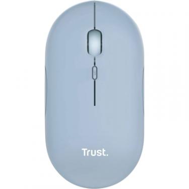 Мышка Trust Puck Wireless/Bluetooth Silent Blue Фото