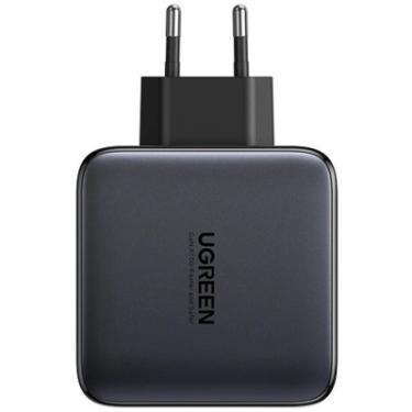 Зарядное устройство Ugreen Nexode USB-A+3*USB-C 100W GaN Te ch Fast Black Фото 1