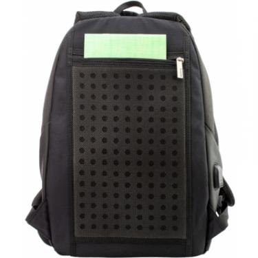 Рюкзак школьный Optima 17.5" Techno жіночий 0.7 кг 16-25 л Фіолетовий з в Фото 1